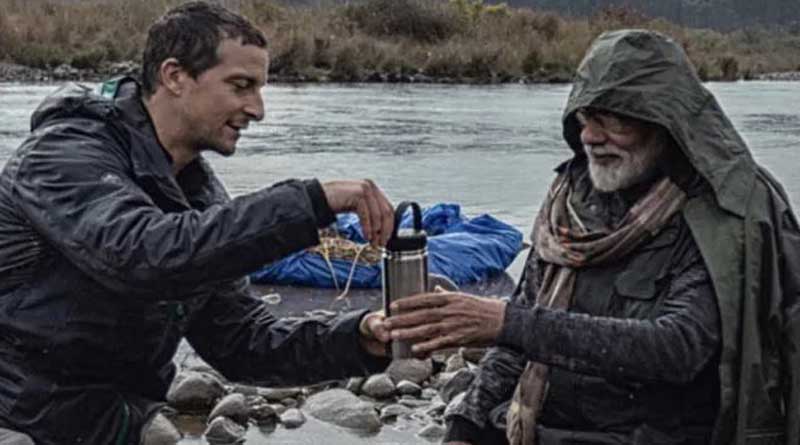 Bear Grylls shares throwback pic with PM Modi | Sangbad Pratidin