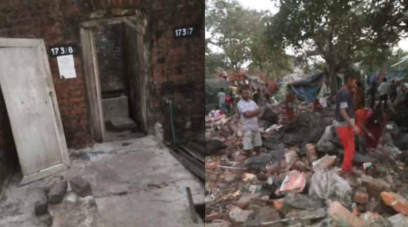 40 Houses demolished by the railways, residents homeless | Sangbad Pratidin