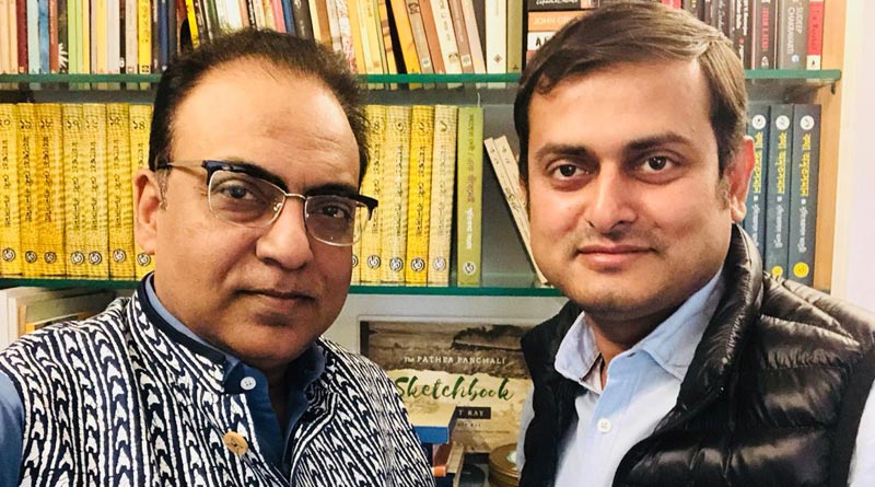 BJP leader Shanku Deb Panda meets director Arindam Sil | Sangbad Pratidin