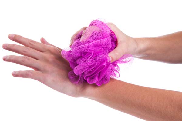 Shower puff