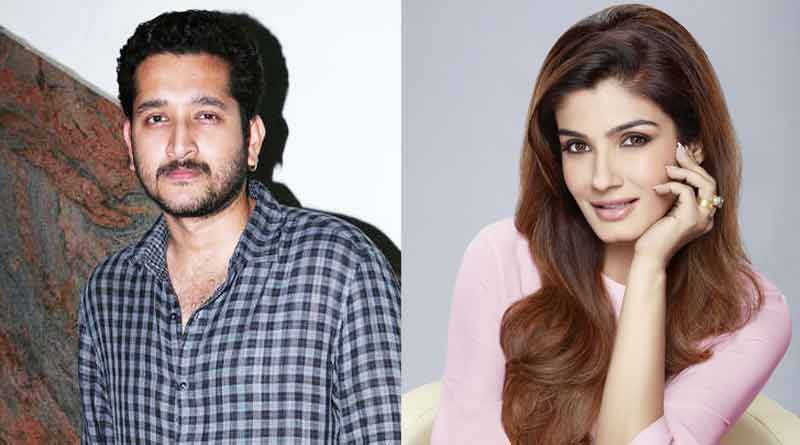 Parambrata Chatterjee posted pic with Raveena Tandon on Instagram | Sangbad Pratidin