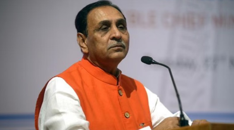 Gujarat Chief Minister Vijay Rupani Tests Covid+ve Hours After He Fainted On Stage | Sangbad Pratidin