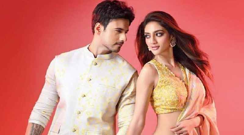 Nusrat Jahan and Yash Dasgupta at 'Coffee War', see video | Sangbad Pratidin