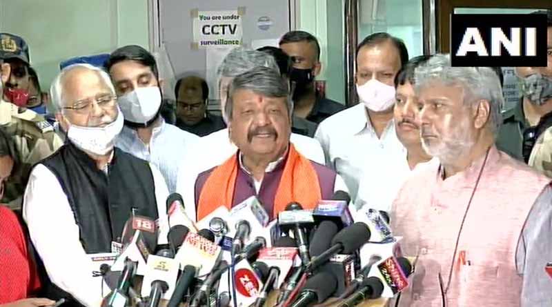 WB Election: BJP delegation meet state election commission on first phage election । Sangbad Pratidin