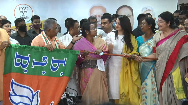 Tanusree Chakraborty joins BJP