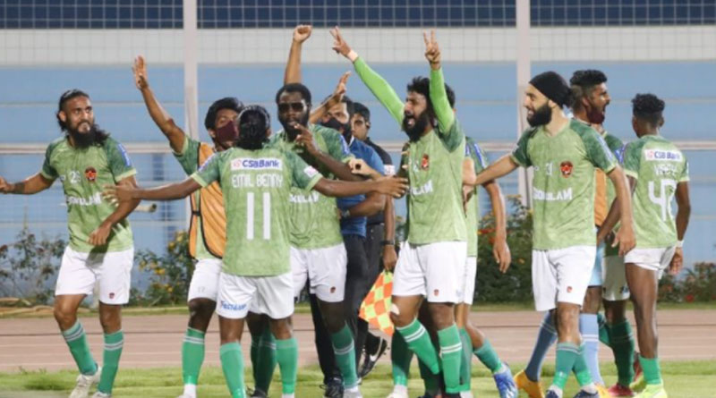 Gokulam Kerala beats TRAU 4-1 to become the first club from kerala lift I League title | Sangbad Pratidin