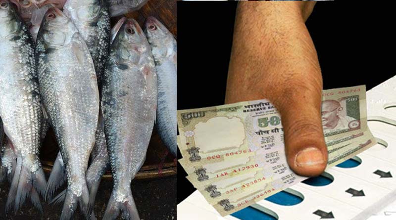 West Bengal Election 2021: Now Hilsa fish becomes means to offer bribe | Sangbad Pratidin