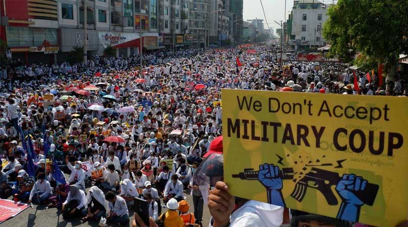 Britain Advises Its Nationals To Leave Coup-Hit Myanmar | Sangbad Pratidin