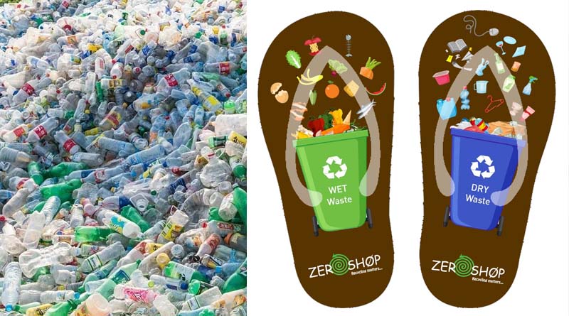 Slippers will be made from plastic waste at Newtown collaboration with a private company । Sangbad Pratidin