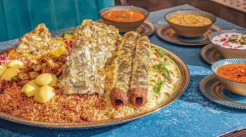 Priced at nearly Rs 20,000, this 23 karat ‘gold biryani’ is baffling people online | Sangbad Pratidin