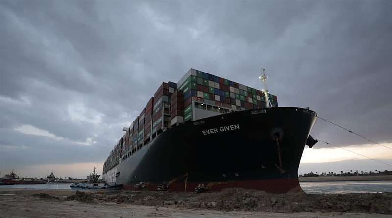 Egypt 'seizes' Suez megaship, demands nearly $1 billion compensation | Sangbad Pratidin