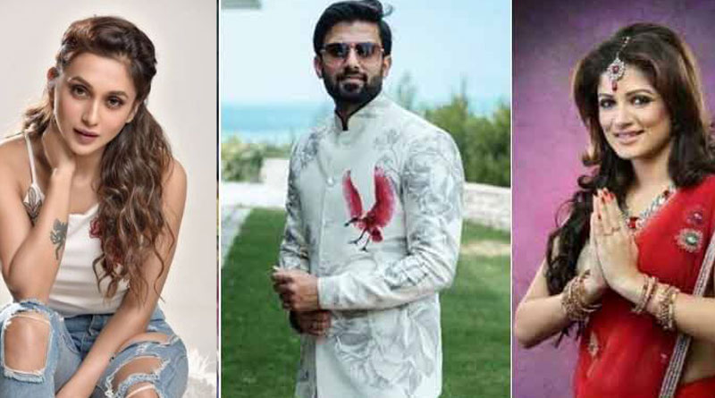Mimi Chakraborty and Nikhil Jain liked a post of Srabanti Chatterjee which criticize WB government | Sangbad Pratidin