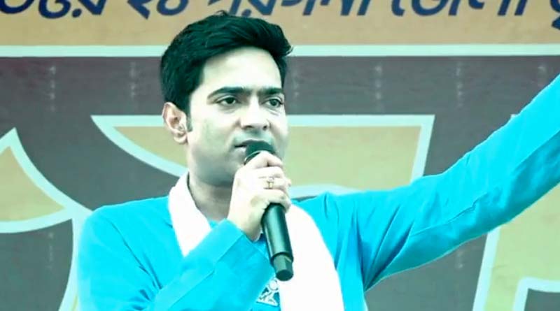 WB Polls 2021 : TMC MP Abhishek Banerjee attacks ISF from Haroa | Sangbad Pratidin