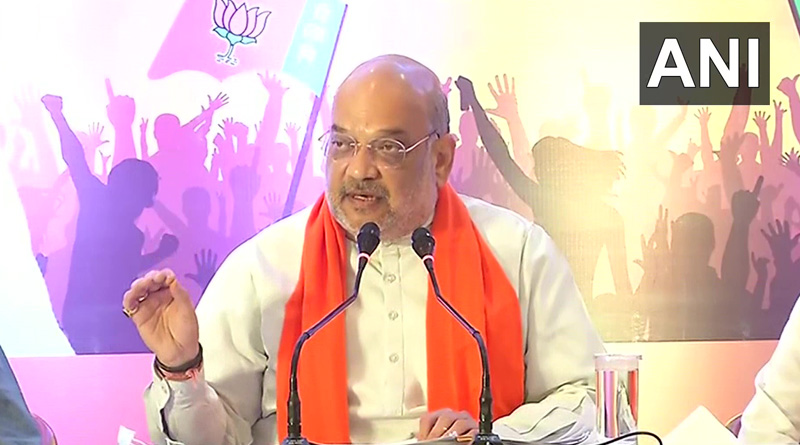 Bengal assembly polls: Amit Shah slams Mamata Banerjee over her remark on CRPF remark | Sangbad Pratidin