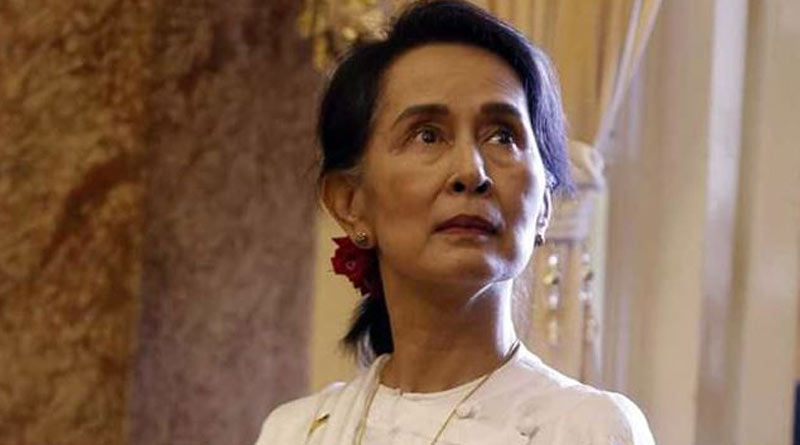 Aung San Suu Kyi convicted of corruption, jailed for seven years। Sangbad Pratidin
