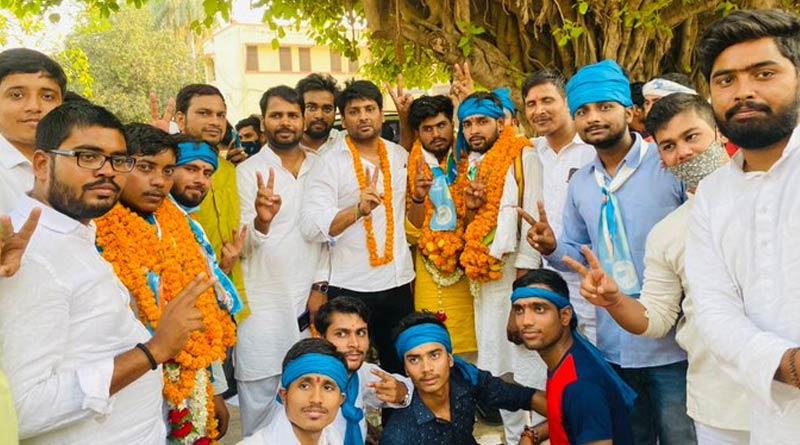 Varanasi: Congress student wing wins all posts in Sampurnanand Sanskrit University election | Sangbad Pratidin