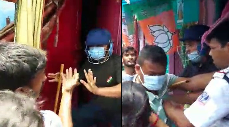 WB Assembly Polls: fresh clash between TMC-BJP at Duttabad, Salt Lake, 9 injured | Sangbad Pratidin