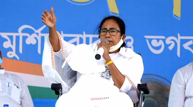 WB Assembly Election 2021: TMC leader Mamata Banerjee slams PM Modi over COVID-19 Vaccine unavailability | Sangbad Pratidin