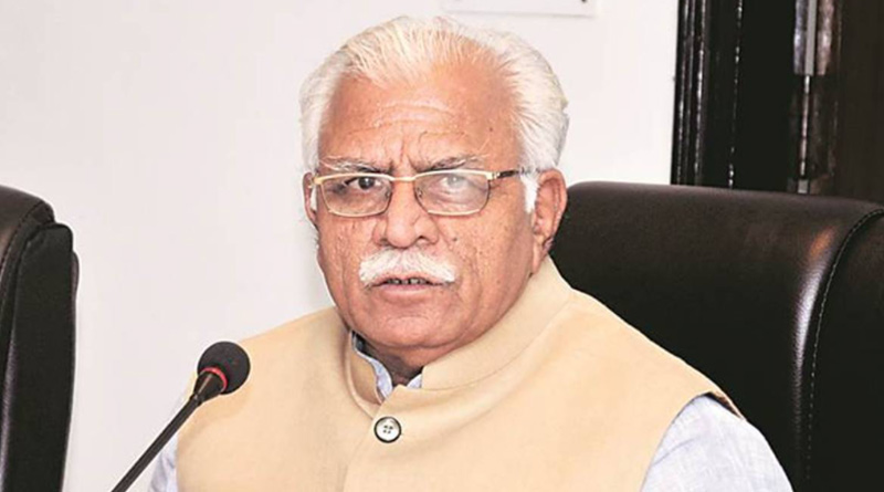 Haryana CM Khattar warned offering namaz in open spaces will not be tolerated। Sangbad Pratidin