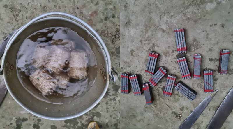 WB Election: Firearms recovered before the vote from Mathabhanga of Coochbihar । Sangbad Pratidin