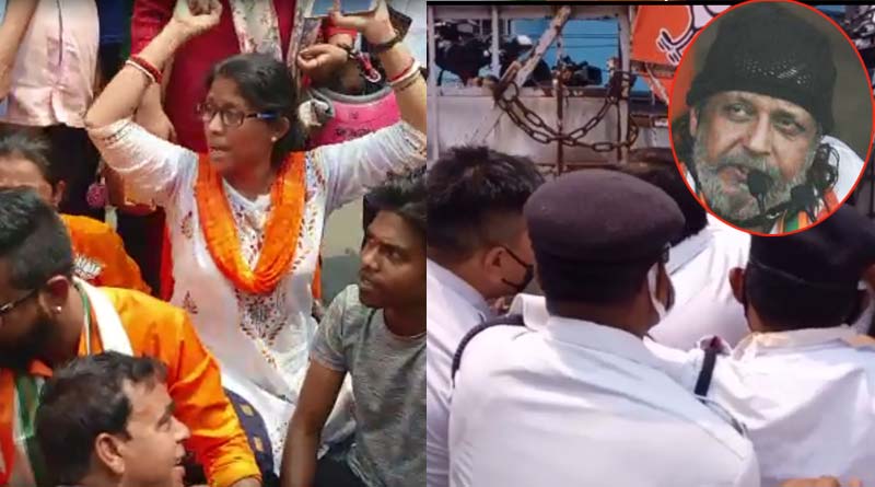 WB Assembly Polls 2021: BJP star campaigner Mithun Chakrabarty's road show cancelled for not getting Police persmission | Sangbad Pratidin