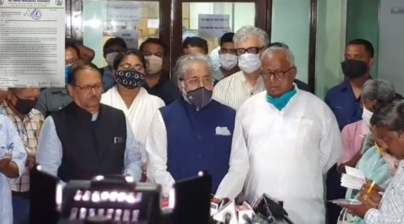 WB Assembly Election: TMC files complain letter to Election Commission on the incident of Cooch Behar |Sangbad Pratidin