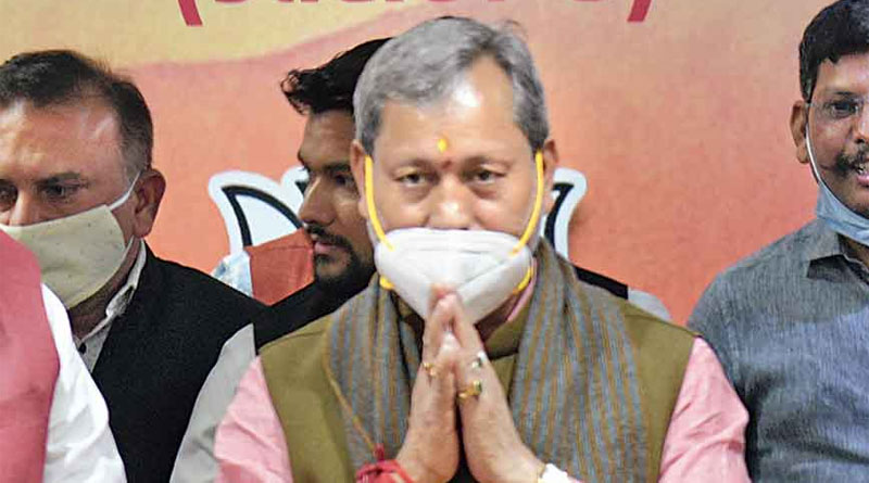 Uttarakhand chief minister Tirath Singh Rawat stays back in Delhi amid speculations | Sangbad Pratidin