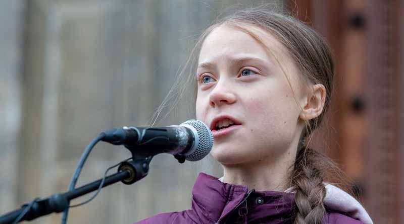 Netizens have criticized Greta Thunberg's neutral position on Israel-Palestine Conflict । Sangbad Pratidin