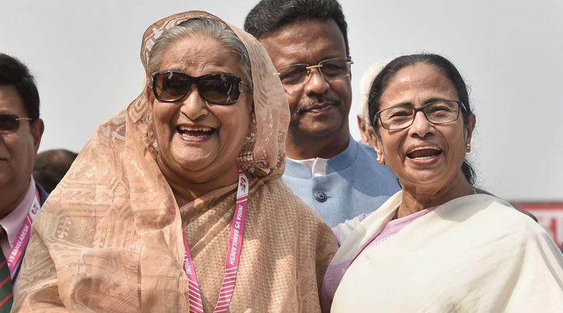 Bangladesh PM Sheikh Hasina congratulaes WB CM Mamata Banerjee for hattrick | Sangbad Pratidin