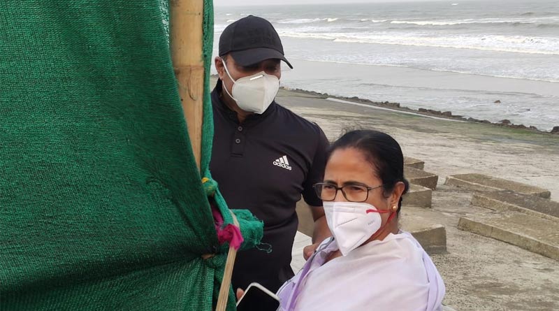 Cyclone Yaas: Chief Minister Mamata Banerjee announces 3 phases plan to reconstruct devastated Digha | Sangbad Pratidin