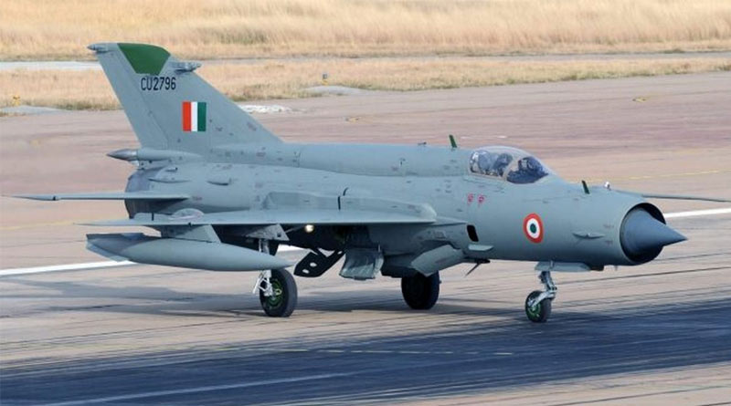 2 Pilots Killed In Air Force's MiG-21 Jet Crash In Rajasthan। Sangbad Pratidin