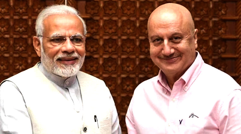 Anupam Kher allegedly criticizes Centre for COVID-19 situation | Sangbad Pratidin