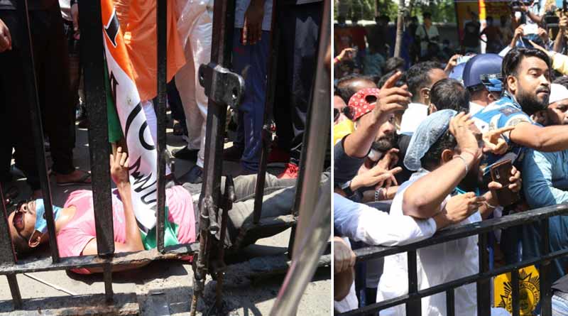 Police of Shakespear Sarani PS files complain against unknown goons protesting near Nizam Palace | Sangbad Pratidin