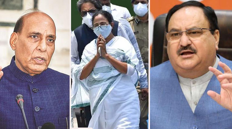 Rajnath Singh and JP Nadda slams Mamata Banerjee over meeting with PM Modi