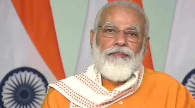 Prime Minister Narendra Modi interacted with beneficiaries of various schemes of Digital India | Sangbad Pratidin