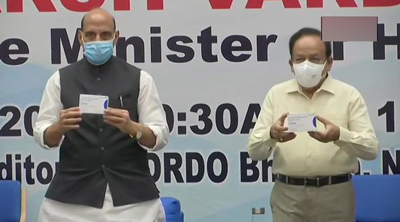 Rajnath Singh and Dr Harsh Vardhan released first batch of Anti-COVID drug 2DG developed by DRDO | Sangbad Pratidin
