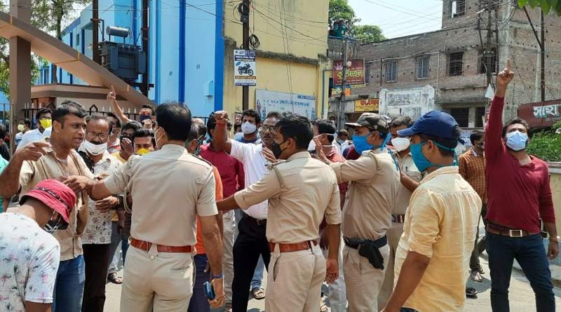 Assembly Polls 2021: TMC-BJP Clashes at Katwa in Purba Bardhaman | Sangbad Pratidin