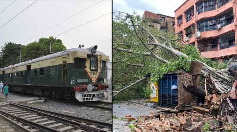 Eastern Railway cancels many train due to cyclone Yaas ।Sangbad Pratidin