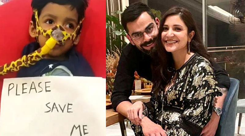 Virat Kohli, Anushka Sharma donate to raise funds for world's most expensive drug | Sangbad Pratidin