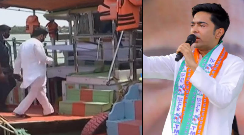 Abhishek Banerjee visits cyclone Yaas devastated Patharpratima ।Sangbad Pratidin