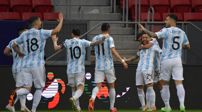 Copa America: Leo Messi's Argentina seals Copa knockout place | Sangbad Pratidin