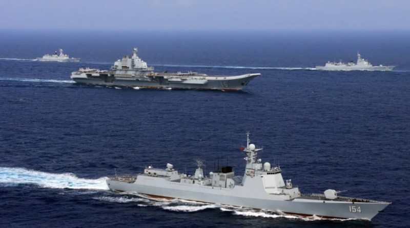 Chinese navy in Indian Ocean Region, says Indian navy chief | Sangbad Pratidin