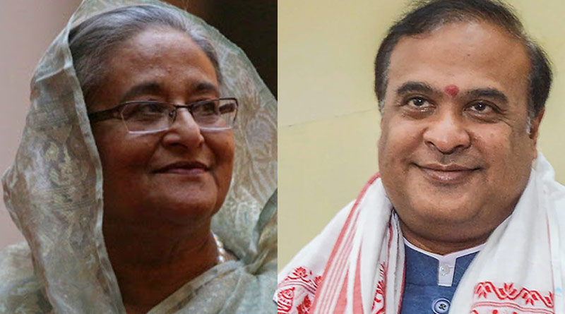 Assam CM Himanta Biswa Sarma thanks Bangladesh PM Sheikh Hasina | Sangbad Pratidin