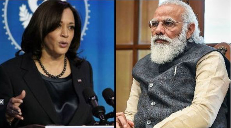 US Vice President Kamala Harris Dials PM Modi, Covid Vaccines Discussed | Sangbad Pratidin