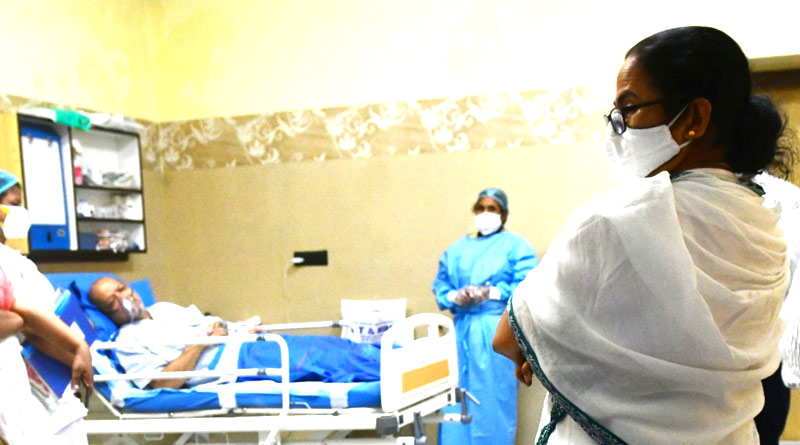 CM Mamata Banerjee at SSKM Hospital to take stock of Kabir Suman's health | Sangbad Pratidin