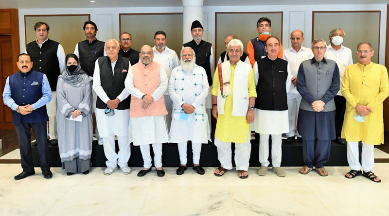 Prime Minister Narendra Modi reportedly assured that he was committed to restoring statehood of Kashmir