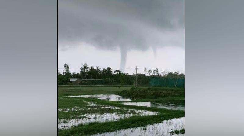 Tornado hits Sagar of South 24 Parganas | Sangbad Pratidin