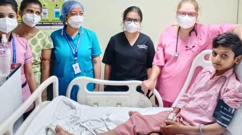 A Kolkata's hospital cured a child, who was suffering from a rare disease | Sangbad Pratidin