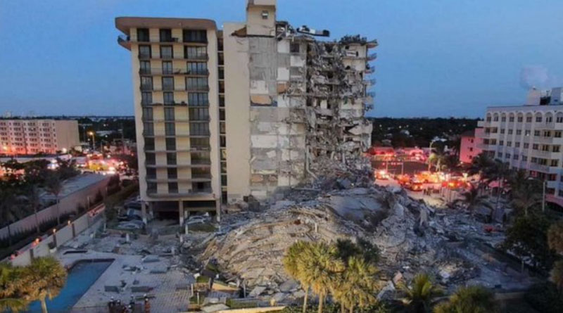 1 Dead, 99 Unaccounted For In Florida Building Collapse | Sangbad Pratidin