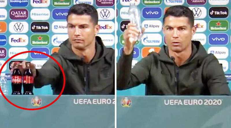 Coca-Cola’s share price dropped as Cristiano Ronaldo asked everyone to drink water | Sangbad Pratidin